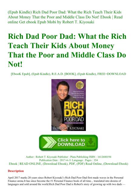 Cashflow Quadrant Rich Dad Poor Dad Kiyosaki Robert T 9783898798839 Amazon Com Books