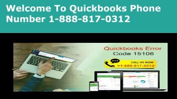 Quickbooks Phone Number | +1-888-817-0312