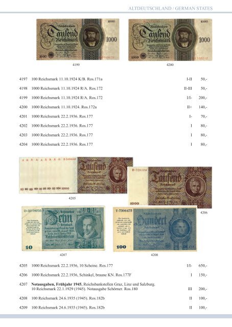 86. Auktion - Banknoten-Spezial - Emporium Hamburg