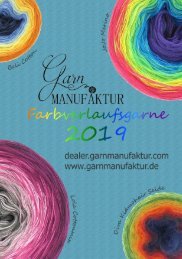 Garnmanufaktur Magazin 2019