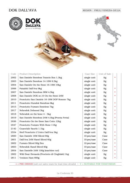 La Credenza - catalogue 2019