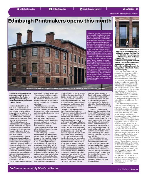 The Edinburgh Reporter April 2019 issue