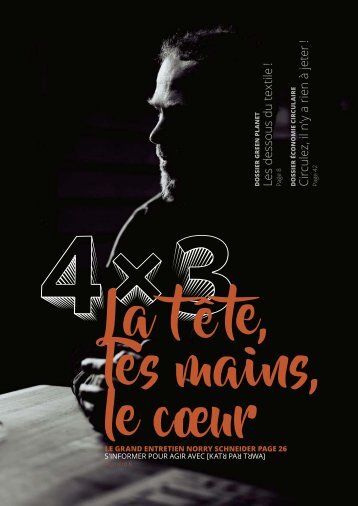 NUMÉRO 6 – AVRIL 2019 – La tête, les mains, le coeur