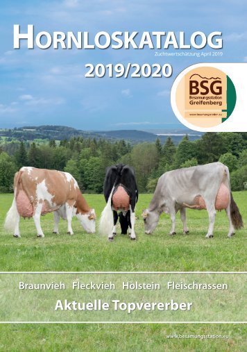 HORNLOSKATALOG 2019 - Besamungsstation Greifenberg