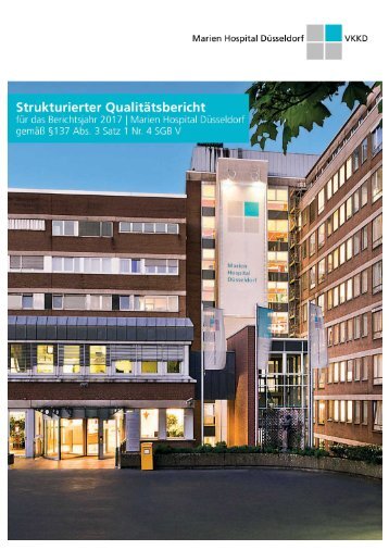 Qualitätsbericht 2017 - Marien Hospital Düsseldorf