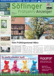 Söflinger Anzeiger Ostern 2019