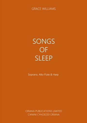 GRACE WILLIAMS - Songs of Sleep [FINAL]