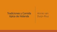 Tradiciones y Comida tipica de Holanda - Annie1