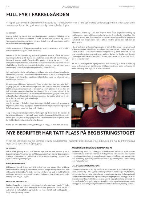 Faabergposten Utg. 1 2019