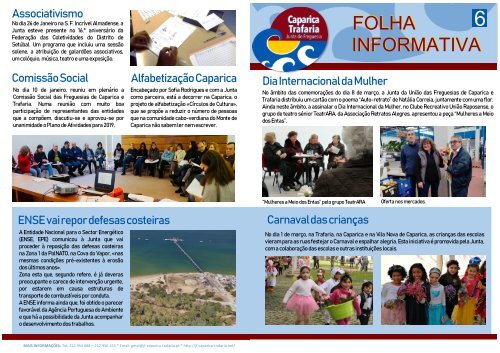 Folha Informativa 6 (abril 2019)