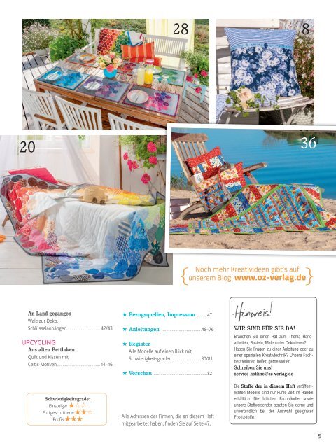 Lena´s Patchwork Nr. 75 - Blick ins Heft