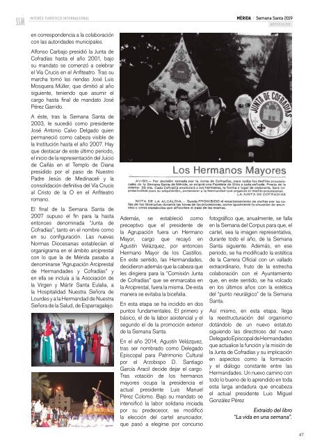 Revista Semana Santa de Mérida 2019