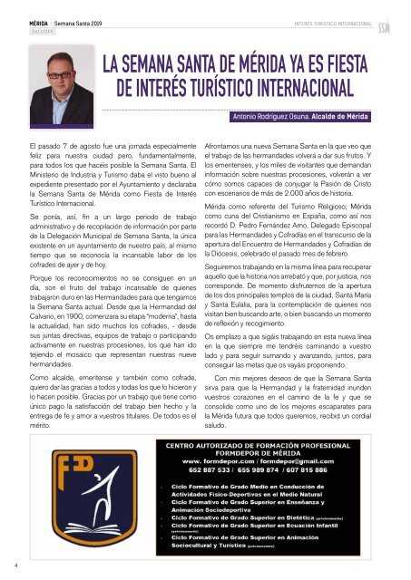 Revista Semana Santa de Mérida 2019