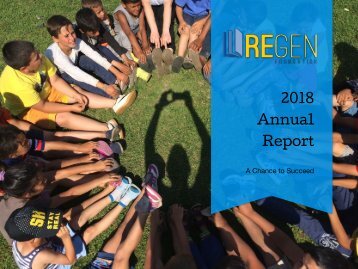 Annual Report 2018 - REGEN Foundation