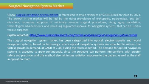 Surgical Navigation System Market Research Report 2023