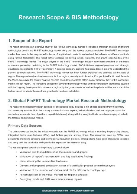 FinFET Technology Market Forecast