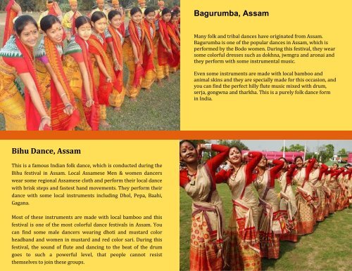 A complete list of folk and tribal dance in India
