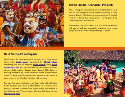 A complete list of folk and tribal dance in India