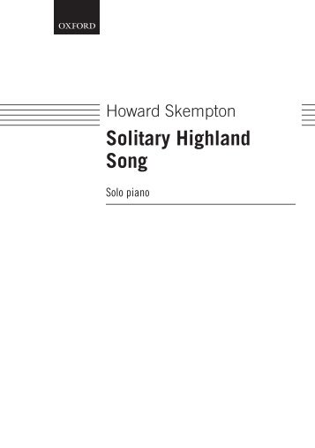 Skempton Solitary Highland Song