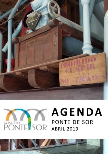 Agenda Ponte de Sor - abril 2019