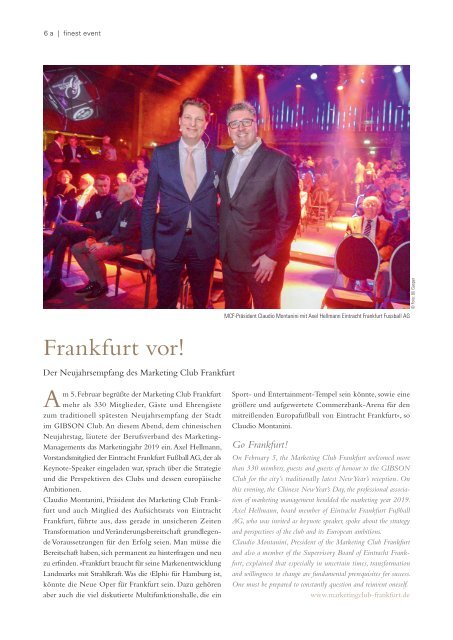 »feine adressen – finest« – Frankfurt 1 19