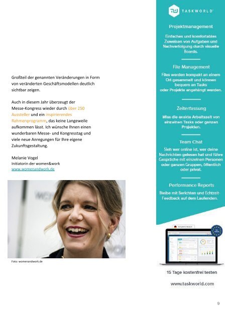 Humanismus 4.0 - Und wo bleibt der Mensch? - Das SHE works! Magazin im April 2019