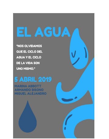 El Agua - Google Docs