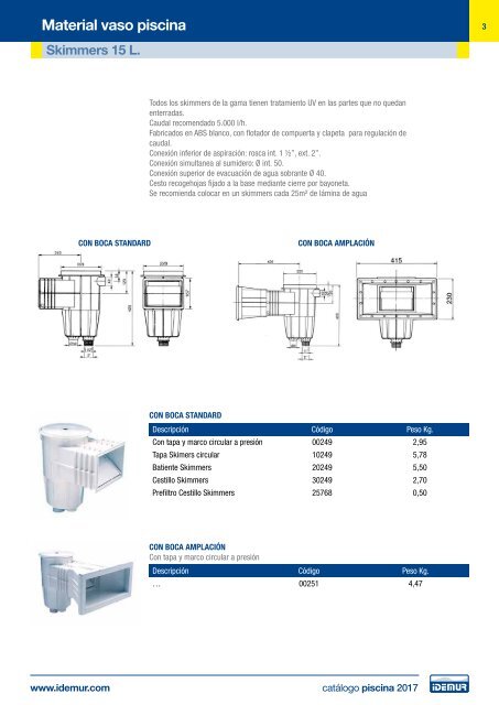 Catalogo-IDEMUR-PISCINA-2017