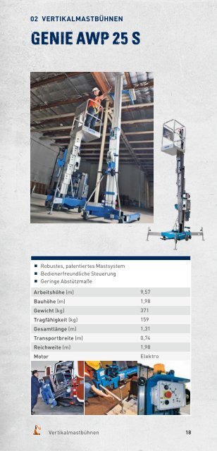 Arbeitsbühnen & Teleskopmaschinen