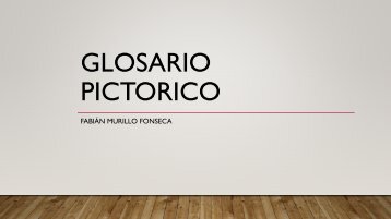 Glosario pictorico