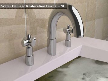 Emergency Water Damage Restoration Company Cary NC