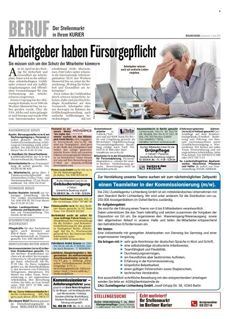 Berliner Kurier 06.04.2019