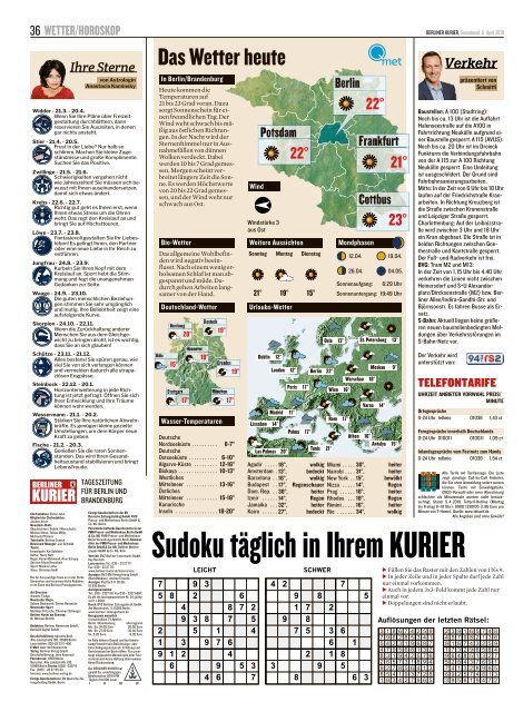 Berliner Kurier 06.04.2019