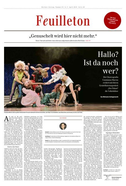 Berliner Zeitung 06.04.2019