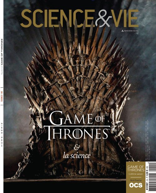 Science Amp Vie Special Game Of Thrones