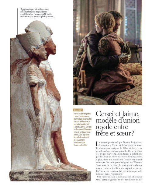 Science & Vie- Spécial Game of Thrones 