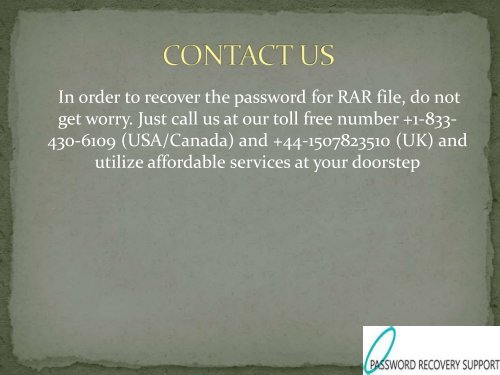 HOW TO RECOVER RAR PASSWORD?