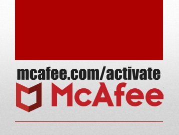 How to redeem your mcafee.com/activate