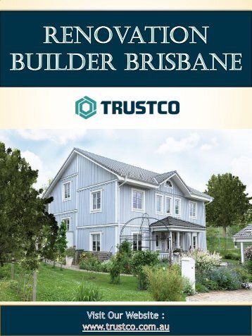 Renovation Builder Brisbane