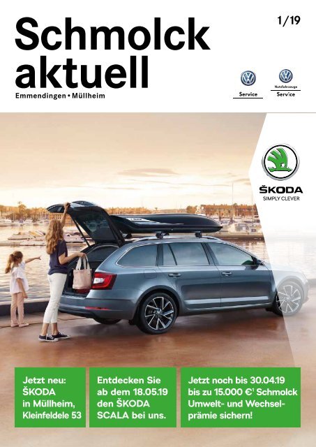 Schmolck aktuell 01/19 ŠKODA