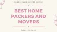 Packers and Movers Bhosari