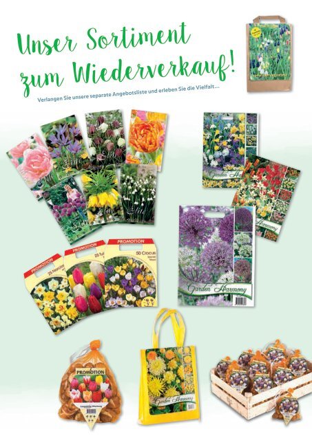 Blumenzwiebelkatalog 2019