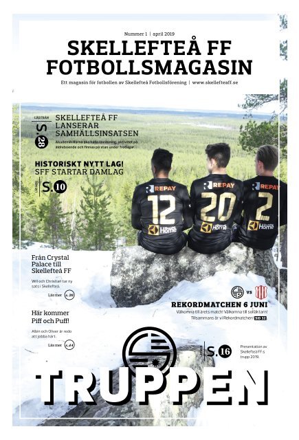 Skellefteå FF Fotbollsmagasin – 2019 #1