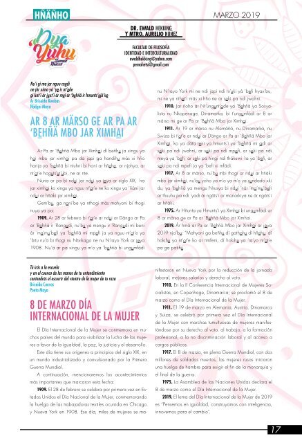 Gaceta UAQ 15| Marzo 2019