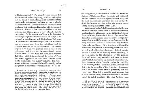 ARISTOTLE AND THE EARLIER PERIPATETICS vol.I by Eduard Zeller, B.F.C.Costelloe 1897