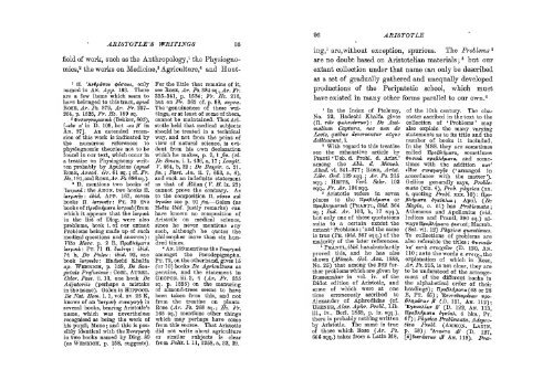 ARISTOTLE AND THE EARLIER PERIPATETICS vol.I by Eduard Zeller, B.F.C.Costelloe 1897