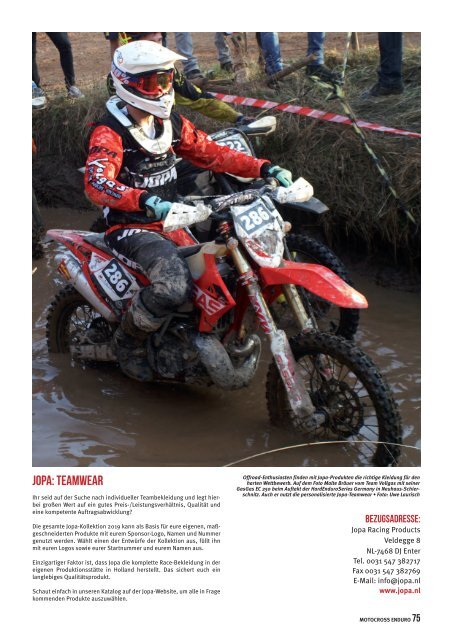 Motocross Enduro Ausgabe 05/2019