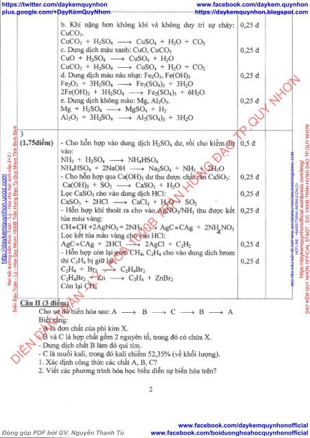 TỔNG HỢP ĐỀ THI HSG HÓA HỌC LỚP 12, LỚP 9 CÓ GIẢI CHI TIẾT TỈNH KIÊN GIANG