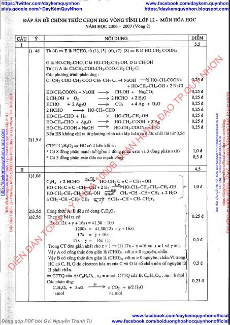 TỔNG HỢP ĐỀ THI HSG HÓA HỌC LỚP 12, LỚP 9 CÓ GIẢI CHI TIẾT TỈNH KIÊN GIANG