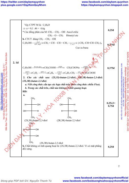 TỔNG HỢP ĐỀ THI HSG HÓA HỌC LỚP 12, LỚP 9 CÓ GIẢI CHI TIẾT TỈNH KIÊN GIANG